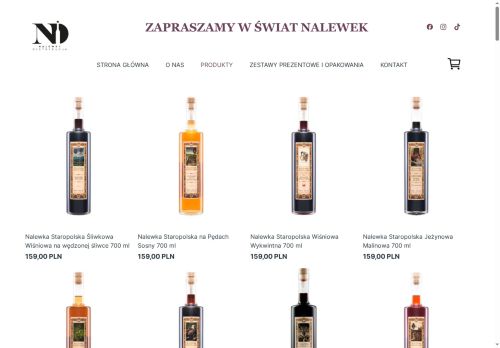 NALEWKI DYSTRYBUCJA SPÓŁKA Z OGRANICZONĄ ODPOWIEDZIALNOŚCIĄ